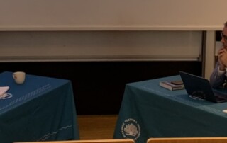 Varvara defending her dissertation with opponent Julio A. Soria-Lara